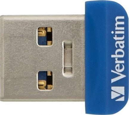 Verbatim Store 'n' Stay Nano 32GB USB 3.0 (3.1 Gen 1) USB Type-A connector Blue USB flash drive (98710) - Image 4
