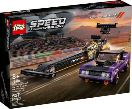 LEGO® Speed Champions: Mopar Dodge//SRT Top Fuel Dragster and 1970 Dodge Challenger T/A (76904) - Image 5