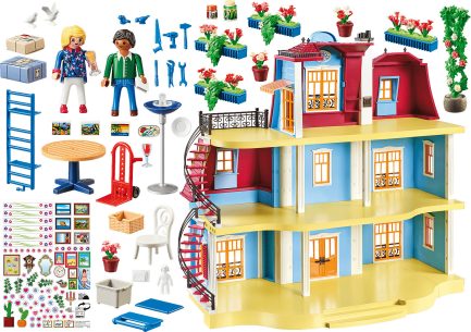 Playmobil Dollhouse Τριώροφο Κουκλόσπιτο για 4+ ετών (70205) - Image 8