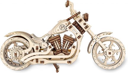 Μηχανικό τρισδιάστατο παζλ EWA Eco Wood Art 3D Wooden Puzzle Mechanical Model - Art Cruiser (4815123000433) - Image 4