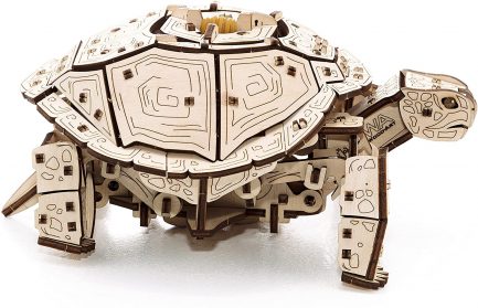Μηχανικό τρισδιάστατο παζλ EWA Eco Wood Art 3D Wooden Puzzle Mechanical Model - Turtle (4815123000976) - Image 4