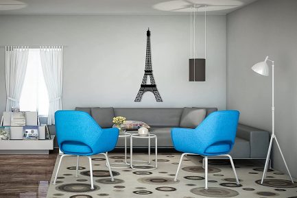 EWA Eco Wood Art 3D Ξύλινο Παζλ για Διακόσμηση – The Tower Puzzle - Wall Decal, DIY Kit for Self-Assembly, No Glue Required (4815123000792) 853031_DE  (47 pieces) - Image 4