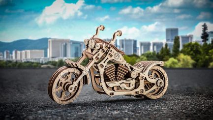 Μηχανικό τρισδιάστατο παζλ EWA Eco Wood Art 3D Wooden Puzzle Mechanical Model - Art Cruiser (4815123000433) - Image 5