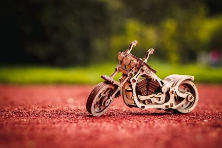 Μηχανικό τρισδιάστατο παζλ EWA Eco Wood Art 3D Wooden Puzzle Mechanical Model - Art Cruiser (4815123000433) - Image 6