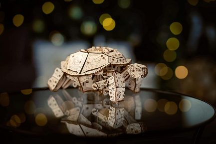 Μηχανικό τρισδιάστατο παζλ EWA Eco Wood Art 3D Wooden Puzzle Mechanical Model - Turtle (4815123000976) - Image 6