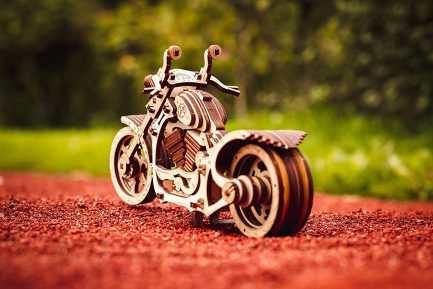 Μηχανικό τρισδιάστατο παζλ EWA Eco Wood Art 3D Wooden Puzzle Mechanical Model - Art Cruiser (4815123000433) - Image 7