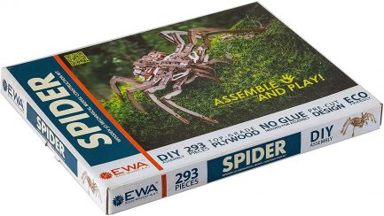 Μηχανικό τρισδιάστατο παζλ EWA Eco Wood Art 3D Wooden Puzzle Mechanical Model - Spider (4815123000488) - Image 9