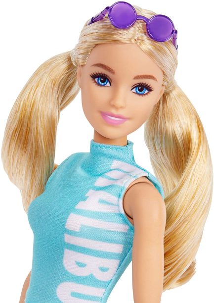 Barbie Doll Fashionistas #158 Blonde Hair with Malibu Dress and Leggings - Image 2