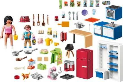 Playmobil Dollhouse: Κουζίνα Κουκλόσπιτου (70206) - Image 3