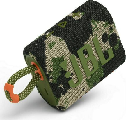 JBL Go 3 Αδιάβροχο IP67 Ηχείο Bluetooth 4.2W με 5 ώρες Λειτουργίας Squad - (JBLGO3SQUAD)(3 έτη εγγύηση Προμηθευτή) - Image 2