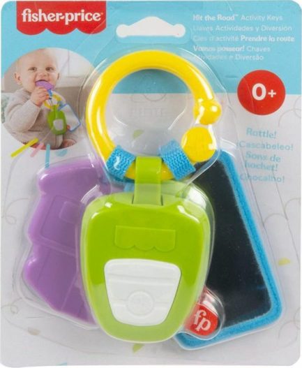 Fisher-Price Hit The Road Activity Keys Κλειδάκια Κουδουνίστρα Και Οδοντοφυΐα (GRT57) - Image 2