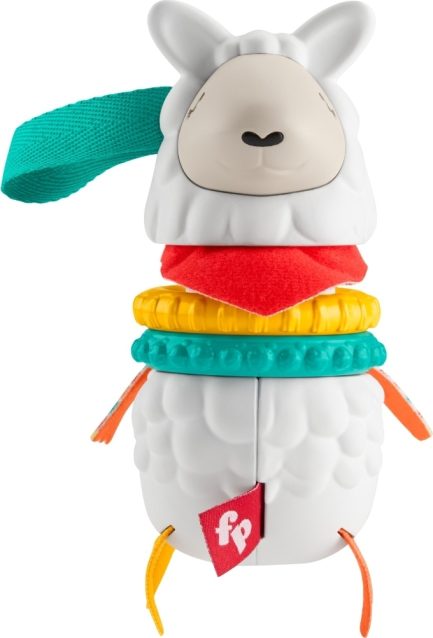Fisher Price - Ζωάκι Κουδουνίστρα - Λάμα (FXC20) - Image 3