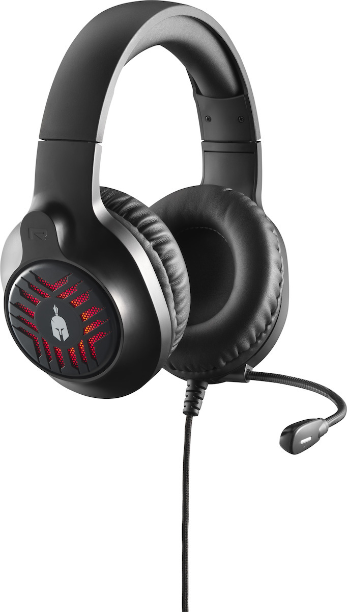 Spartan Gear - Medusa Wired Headset (Compatible with PC,PS4,PS5.XBOX1,XBOX series x/s,switch) Black