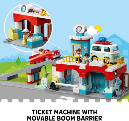 LEGO® DUPLO® Γκαράζ Στάθμευσης Και Πλυντήριο Αυτοκινήτων (10948) - Image 4