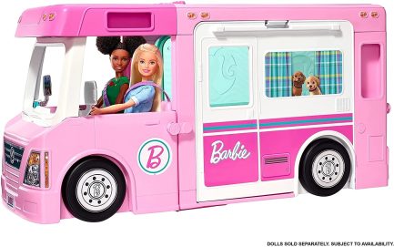 Barbie 3 Σε 1 Dreamcamper Τροχόσπιτο (GHL93) - Image 6