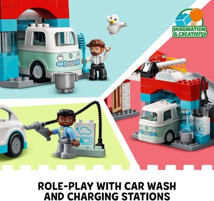 LEGO® DUPLO® Γκαράζ Στάθμευσης Και Πλυντήριο Αυτοκινήτων (10948) - Image 5