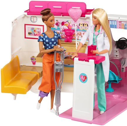Barbie Κινητό Ιατρείο - Ασθενοφόρο (FRM19) - Image 7