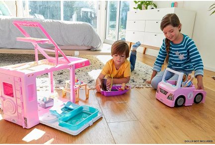 Barbie 3 Σε 1 Dreamcamper Τροχόσπιτο (GHL93) - Image 8