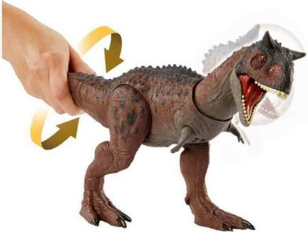 Mattel Jurassic World Camp Cretaceous: Primal Attack - Carnotaurus Toro με Ήχους (GNL07) - Image 4