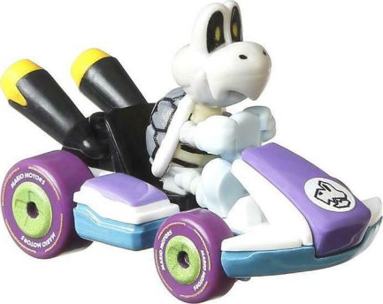 Mattel Hot Wheels: Mario Kart - Dry Bones Standard Kart Die-Cast (GJH59) - Image 2