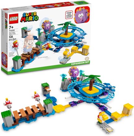 LEGO®Super Mario Πίστα Επέκτασης Παραλιακή Βόλτα Του Big Urchin (71400) - Image 2