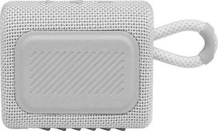 JBL Go 3 Αδιάβροχο Ηχείο Bluetooth 4.2W με 5 ώρες Λειτουργίας White ((JBLGO3WHT)) (3 έτη εγγύηση Προμηθευτή) - Image 2