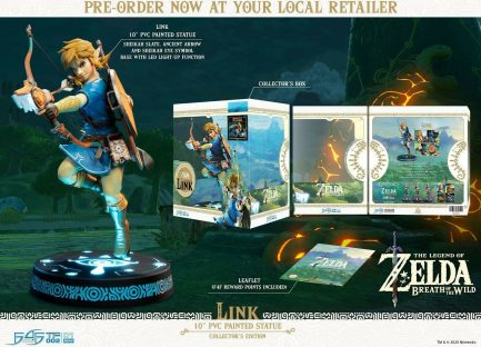 F4F The Legend of Zelda - Breath of the Wild Link With Bow Collector's Edition PVC Statue (25cm) (BOTWLC) - Image 6