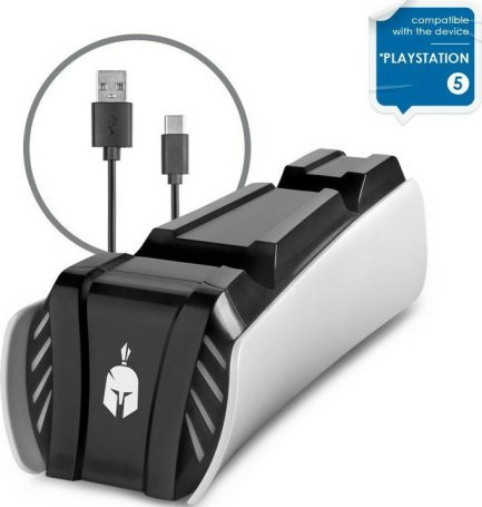 Spartan Gear - Dual Charging Dock Station (Compatible with Playstation 5) - Image 2