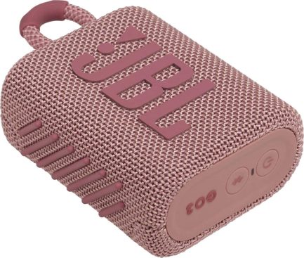 JBL Go 3 Αδιάβροχο Ηχείο Bluetooth 4.2W με 5 ώρες Λειτουργίας Pink (JBLGO3PINK) (3 έτη εγγύηση Προμηθευτή) - Image 2