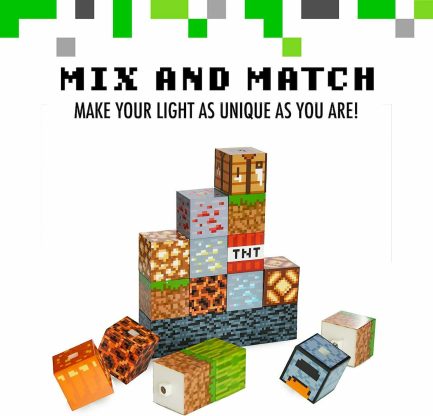 Paladone Παιδικό Διακοσμητικό Φωτιστικό Minecraft Block Building Light BDP (PP6596MCFEU) - Image 5
