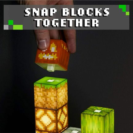 Paladone Παιδικό Διακοσμητικό Φωτιστικό Minecraft Block Building Light BDP (PP6596MCFEU) - Image 10