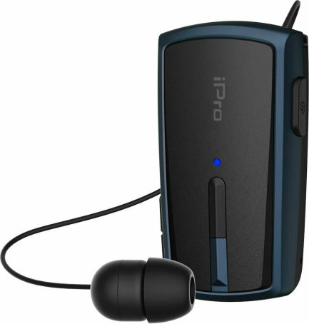 iPro RH120 In-ear Bluetooth Handsfree Μαύρο / Μπλε - Image 5