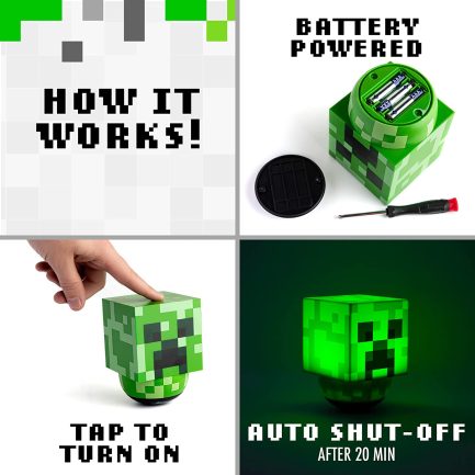 Paladone Minecraft: Creeper Sway Light (PP8089MCF) - Image 4