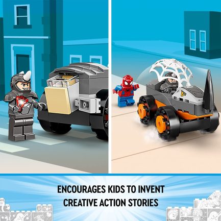 LEGO®Super Heroes Σπάιντι Και Οι Φανταστικοί Φίλοι Του: Αναμέτρηση Χαλκ Εναντίον Ράινο Με Φορτηγά (10782) - Image 4