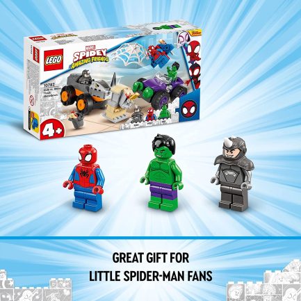 LEGO®Super Heroes Σπάιντι Και Οι Φανταστικοί Φίλοι Του: Αναμέτρηση Χαλκ Εναντίον Ράινο Με Φορτηγά (10782) - Image 6