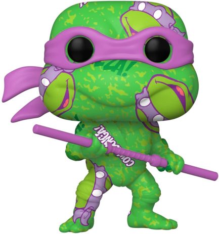 Funko Pop! Artist Series: Teenage Mutant Ninja Turtles 2 - Donatello (with Plastic Case) (Special Edition) #55 Vinyl Figure (889698587501) - Image 2
