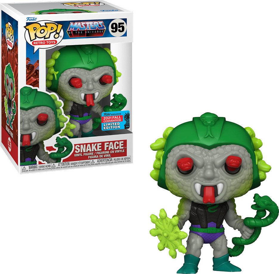 Funko Pop! Retro Toys: Masters of the Universe - Snake Face (Special Edition) #95 Vinyl Figure (889698586108) - Image 2