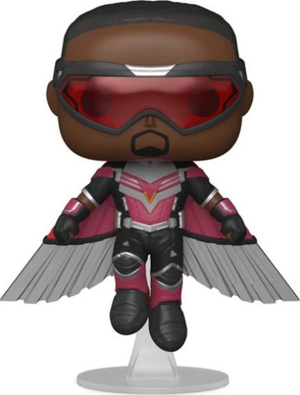 Funko Pop! Marvel Studios: The Falcon And The The Winter Soldier - Falcon (Flying Pose) #812 Bobble-Head Vinyl Figure (889698516280) - Image 2