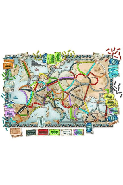 Kaissa Επιτραπέζιο Παιχνίδι Days Of Wonder Ticket To Ride: Ευρώπη για 2-5 Παίκτες 8+ Ετών (KA617144) - Image 7