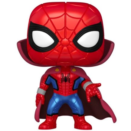 Funko POP! Marvel: What If...? - Zombie Hunter Spidey (Metallic) (Special Edition) #945 Bobble-Head Vinyl Figure (889698582056) - Image 2