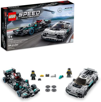 LEGO®Speed Champions Mercedes AMG F1 W12 & AMG Project One (76909) - Image 2