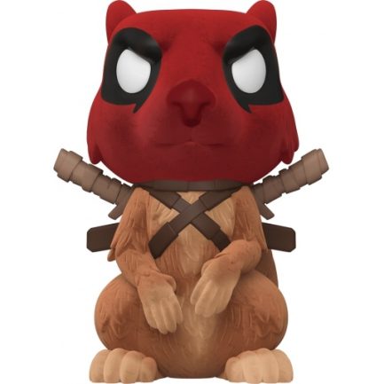 Funko Pop! Jumbo: Deadpool 30th - Squirrelpool (Flocked) (Special Edition) # Vinyl Figure (10") 889698588560 - Image 2