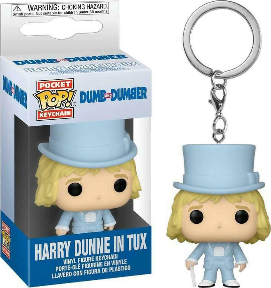 Funko Pocket Pop! Keychain Movies: Dumb & Dumber - Harry Dunne in Tux (889698519533)