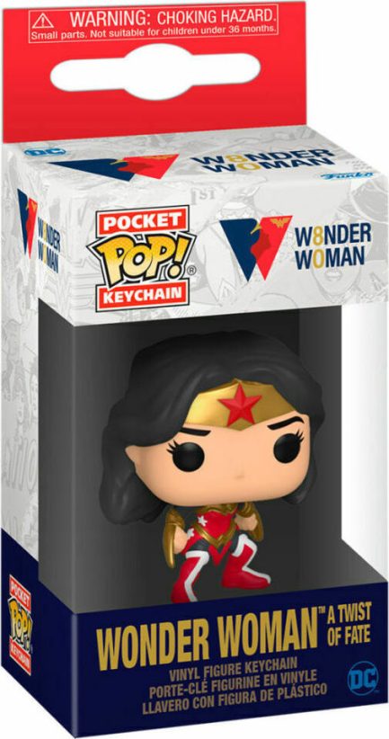 Funko Pocket Pop!: WW80th - Wonder Woman A Twist of Fate Vinyl Figure Keychain (889698549929) - Image 2