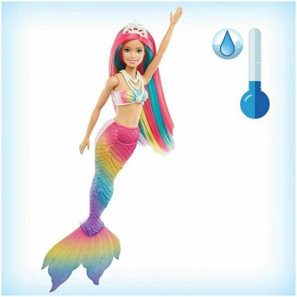 Barbie Γοργόνα Μεταμόρφωση Ουράνιο Τόξο για 3+ Ετών Mattel (GTF89) - Image 3