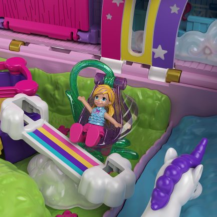 Mattel Polly Pocket - Μονόκερος Πινιάτα Έκπληξη Σετ (GVL88) - Image 4