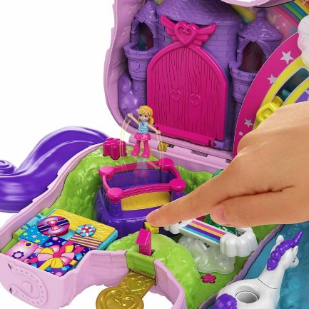Mattel Polly Pocket - Μονόκερος Πινιάτα Έκπληξη Σετ (GVL88) - Image 8