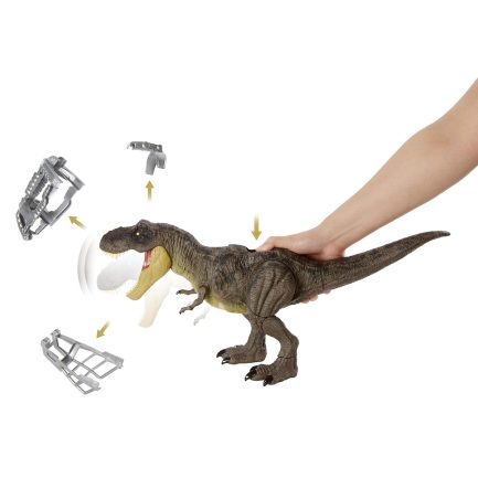 Mattel Jurassic World Camp Cretaceous: Dino Escape - T-Rex που "Περπατάει" & Απελευθερώνεται (GWD67) - Image 3