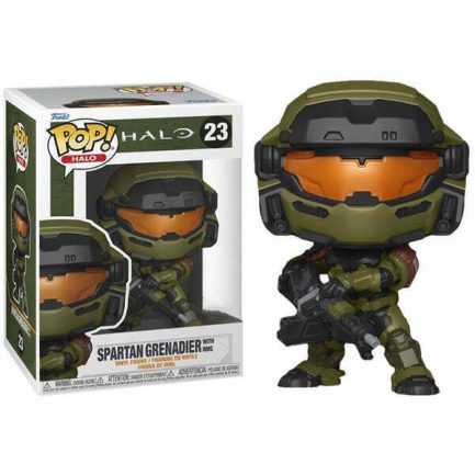 Funko Pop! Games: Halo Ιnfinite - Spartan Grenadier with HMG (Special Edition) #23 Vinyl Figure (889698593373) - Image 2