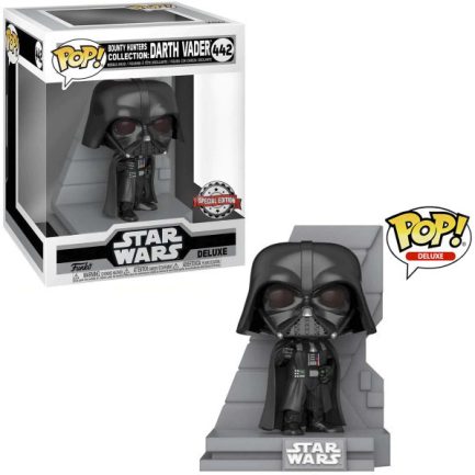 Funko Pop! Deluxe: Star Wars Bounty Hunters Collection - Darth Vader (Special Edition) #442 Bobble-Head Vinyl Figure -(889698561082) - Image 2